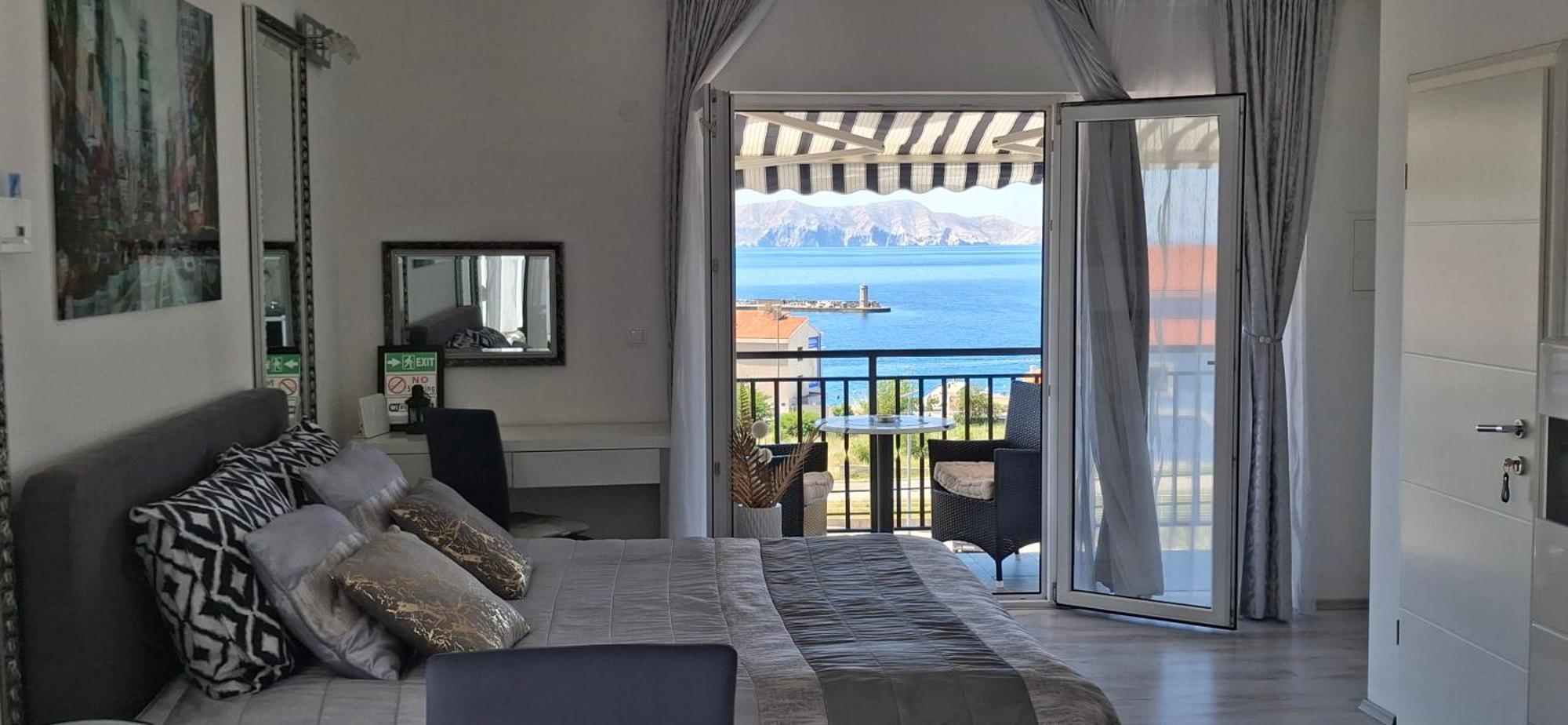 Beautyful Sea View 6 Luxury Studio Danijela セニ エクステリア 写真